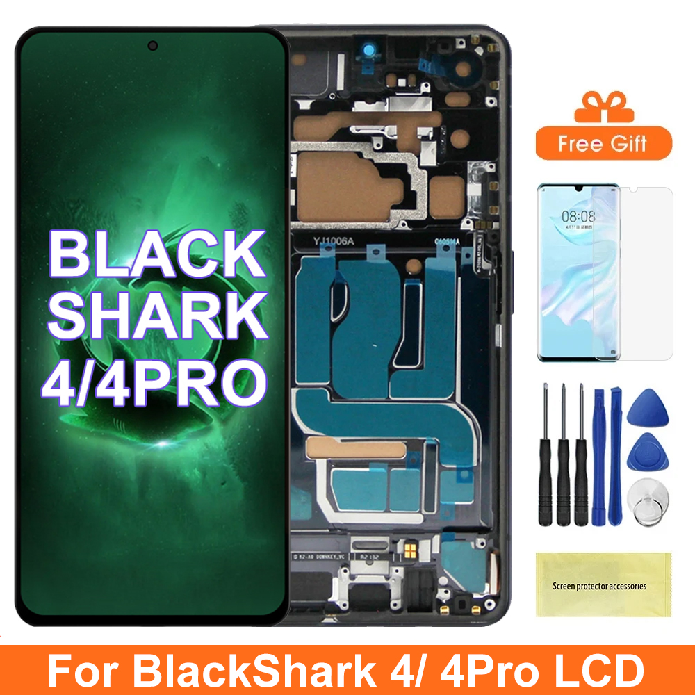 AMOLED S20 Ultra Screen With Frame, for S20 Ultra G988B G988B/DS Lcd Display Digital Touch Screen Assembly