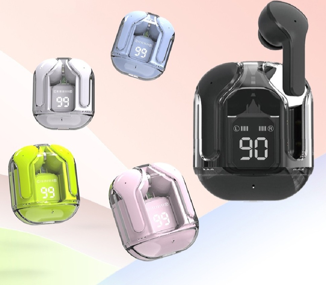 Ultra Pods Bluetooth 5.3 Earbuds Stereo Touch Control With Flash Light