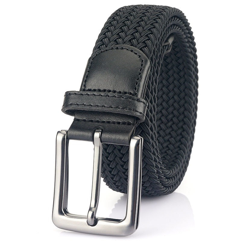 Woven elastic band, retro men's waistband, nylon woven, lightweight, breathable, non porous sail cloth strap
