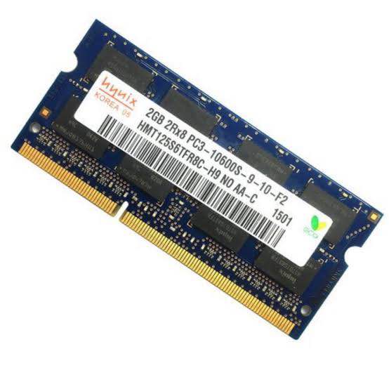 laptop ram DDR3 2gb 10600s