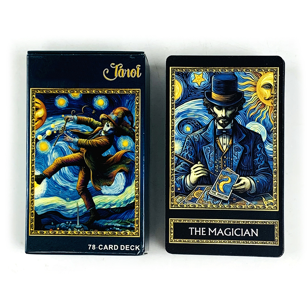 Exquisite Tarot Cards A 78 Deck Oracle English Visions Prediction Divination Edition Borad Games and New Year