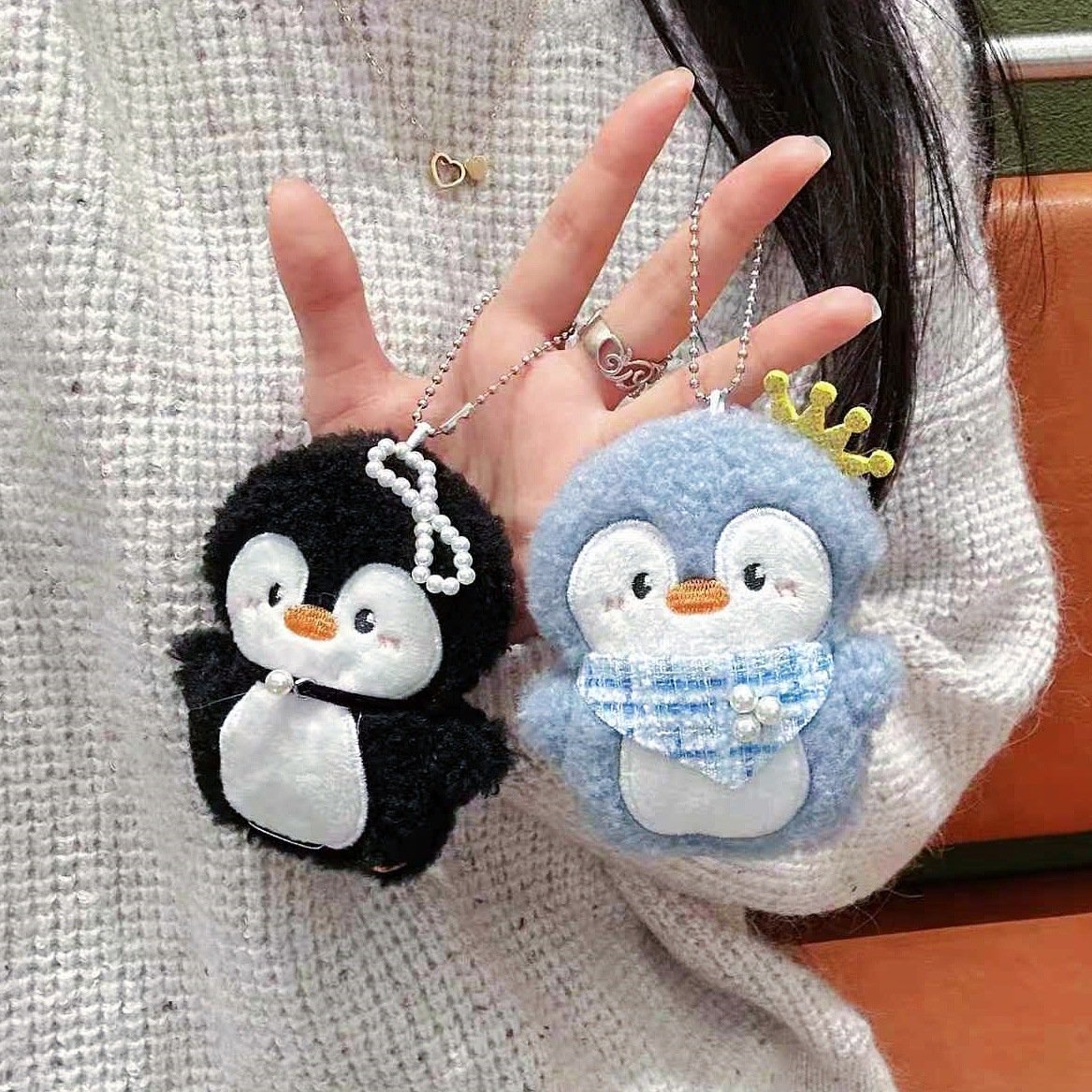 Original Cartoon Cute Little Penguin Plush Hanging Item For Couples, Girls' Handbags, Pendant, Student