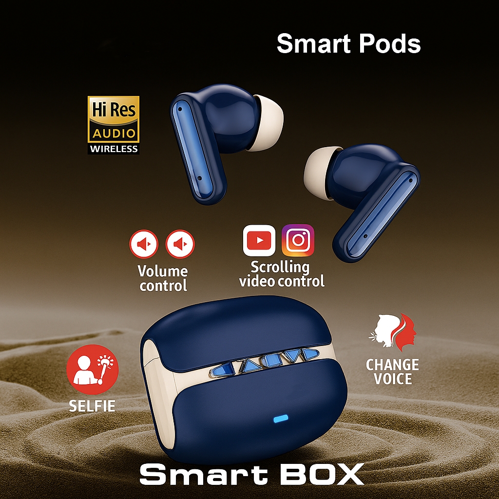 🎧 Smart Pods - Smart Box Highlights New 2025 Earbuds
