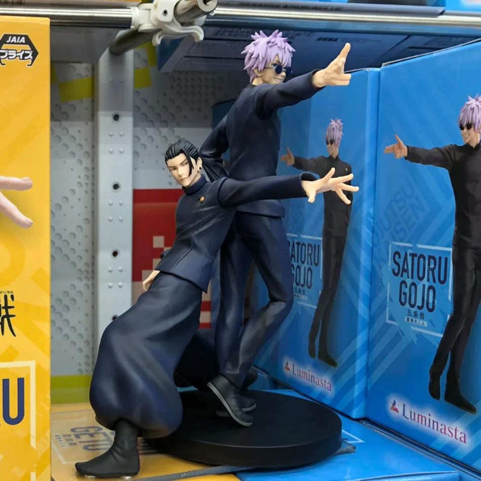 Anime Jujutsu Kaisen Gojo Fushiguro Megumi Figure Four PVC Action Figure Model Toys Collection Decoration PVC 18CM
