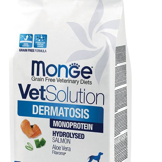 MONGE VETSOLUTION DOG DERMATOSIS 12KG