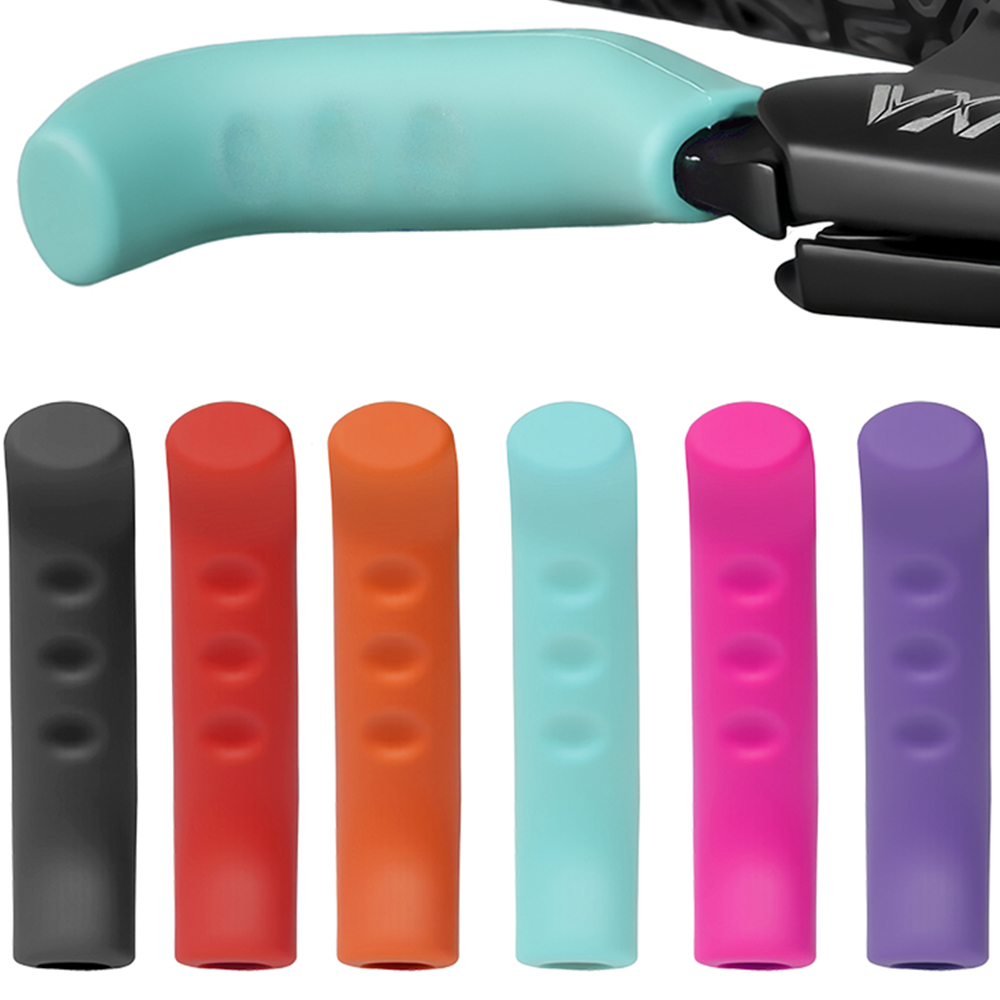2pcs Bicycle Grips Bicycle Brake Handle Silicone Cover Mountain Bike Protective Handlebar Grips Cover Bicycle Accessories