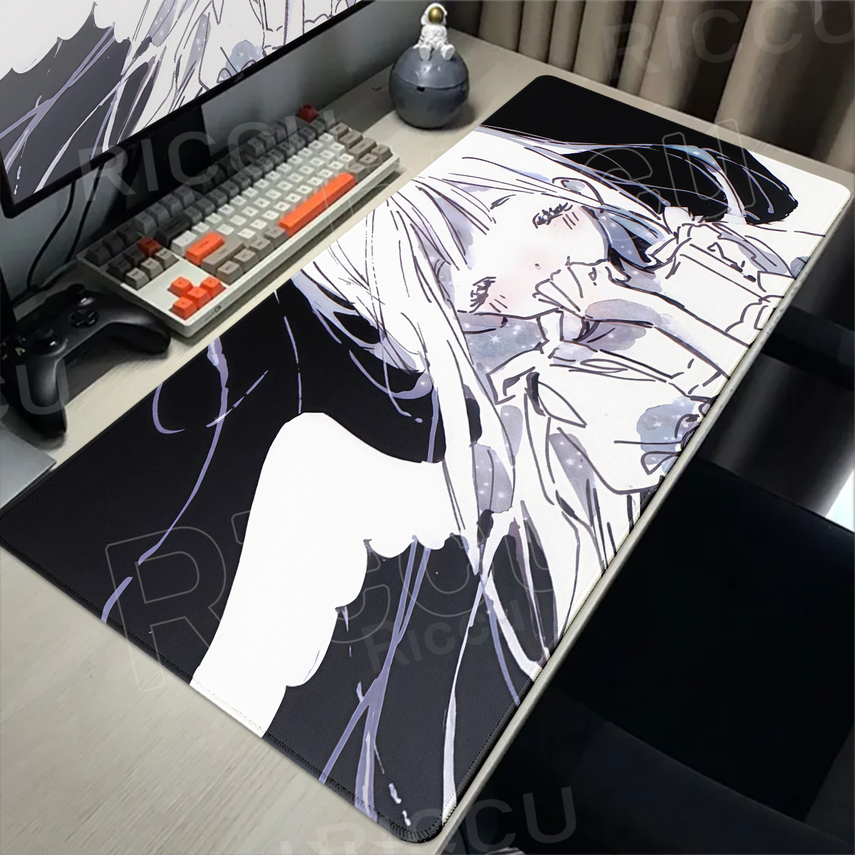 Large Mousepad G-gengar Computer Laptop Keyboard Mouse Pad Desk Accessories Anime Pokemon Decoracion Deskmat Gaming Pads Playpad