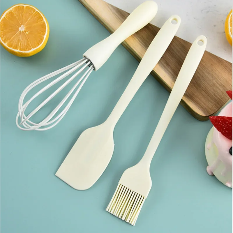 Food Kitchen Gadgets Grade Things Pastry Molds Baking Tools Egg Beater Silica Gel Silicone Spatula Grease Brush Cake Cookware