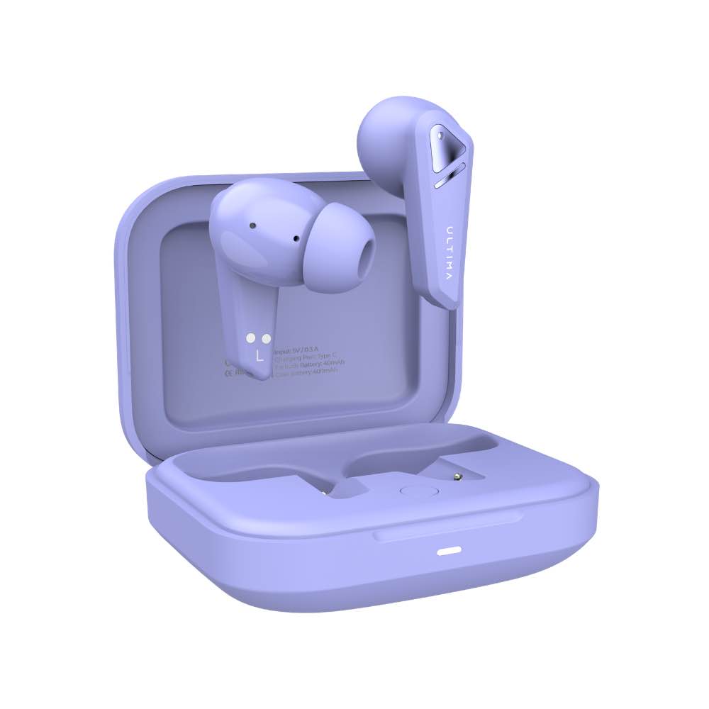 Ultima Boom Sleek | 40-hours playtime , Bluetooth 5.4 and quad - mics with AI ENC Earbuds