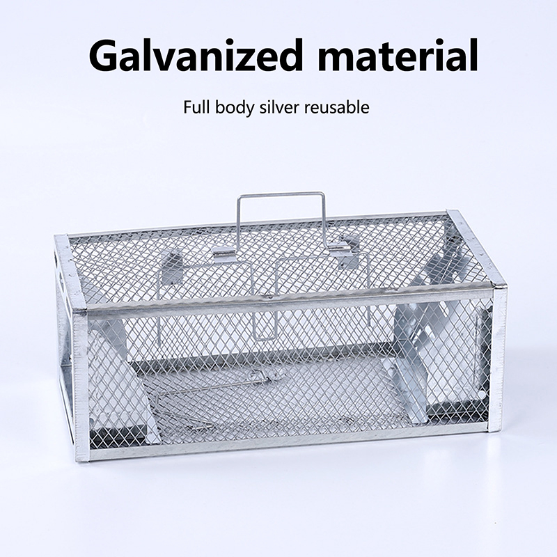 【Ja】Multi-Catch Mouse & Rat Trap Cage - New Pest Control Device That Fits All Sizes, Reusable Rodent Catcher