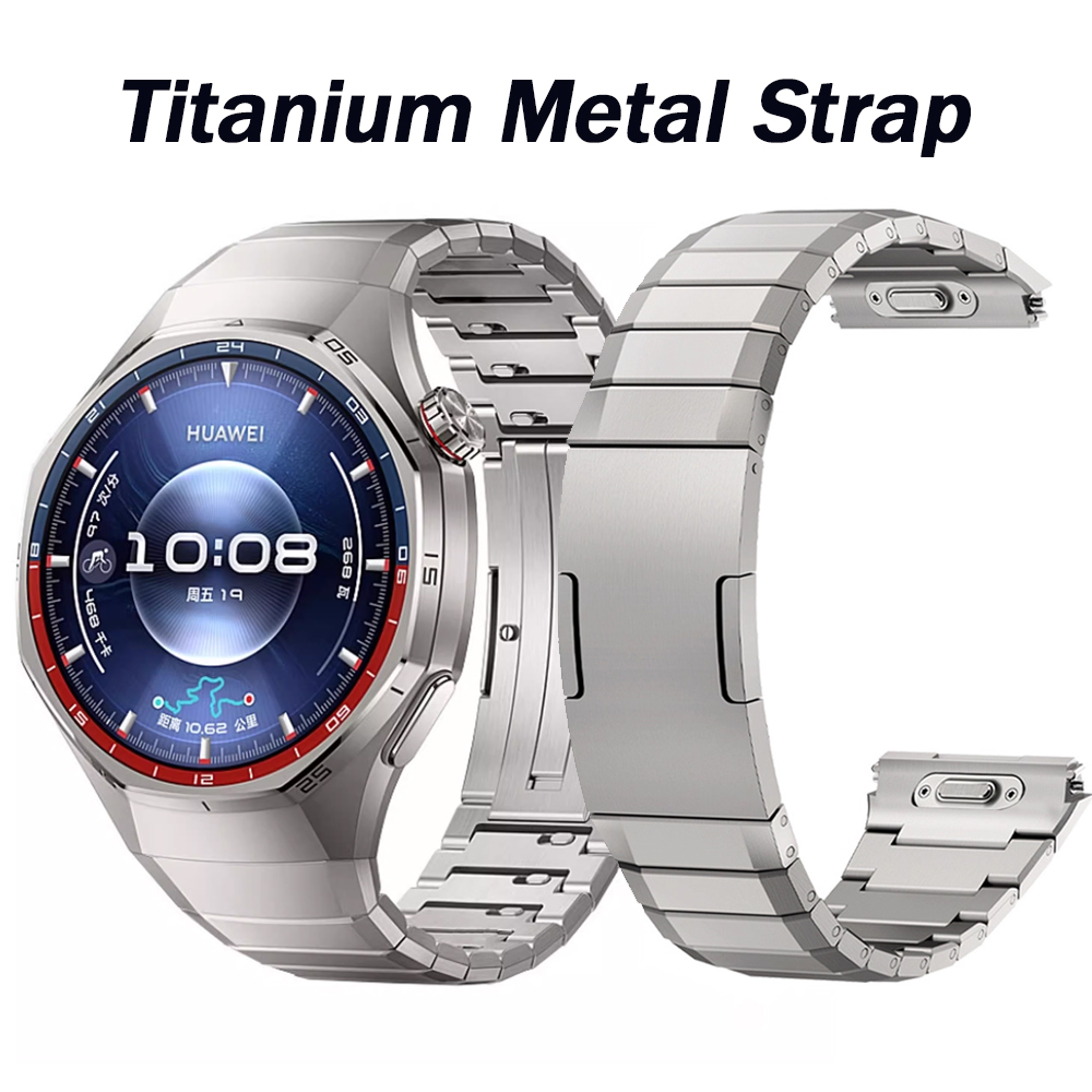 Titanium Strap For HUAWEI WATCH GT 6 Pro No Gaps Wrist Metal watchbands Bracelet Correa pulseras HUAWEI watch 6 Pro 46mm Band