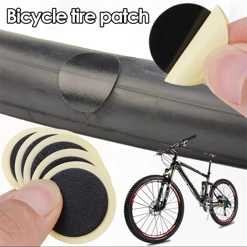 Glue Free Bike Tire Patches Repair Tool for MTB Road Bike Tube Puncture Fix Cycling Accessories Durable