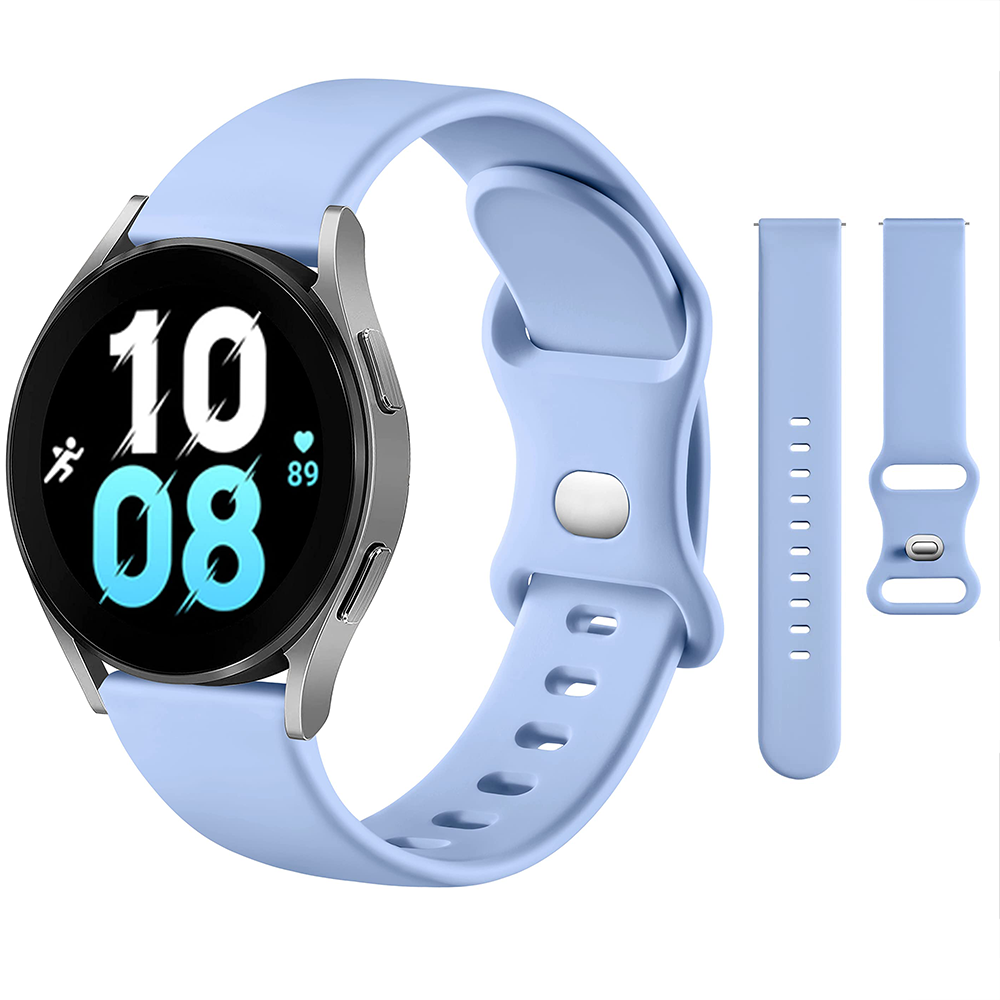 20mm 22mm Soft Silicone Strap for Watch 5 GT6-5 Pro 46mm Comfortable Breathable Band For 7 6 5 4 Bracelet