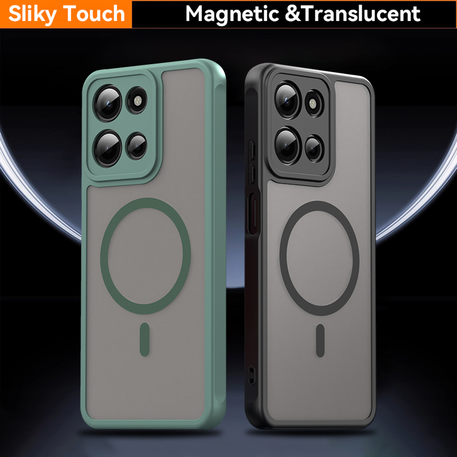 Magnetic Luxury Armor Shockproof Case For Moto G Stylus 2026 Edge 2025 G 5G Play Power Magsafe Wireless Matte Translucent Cover