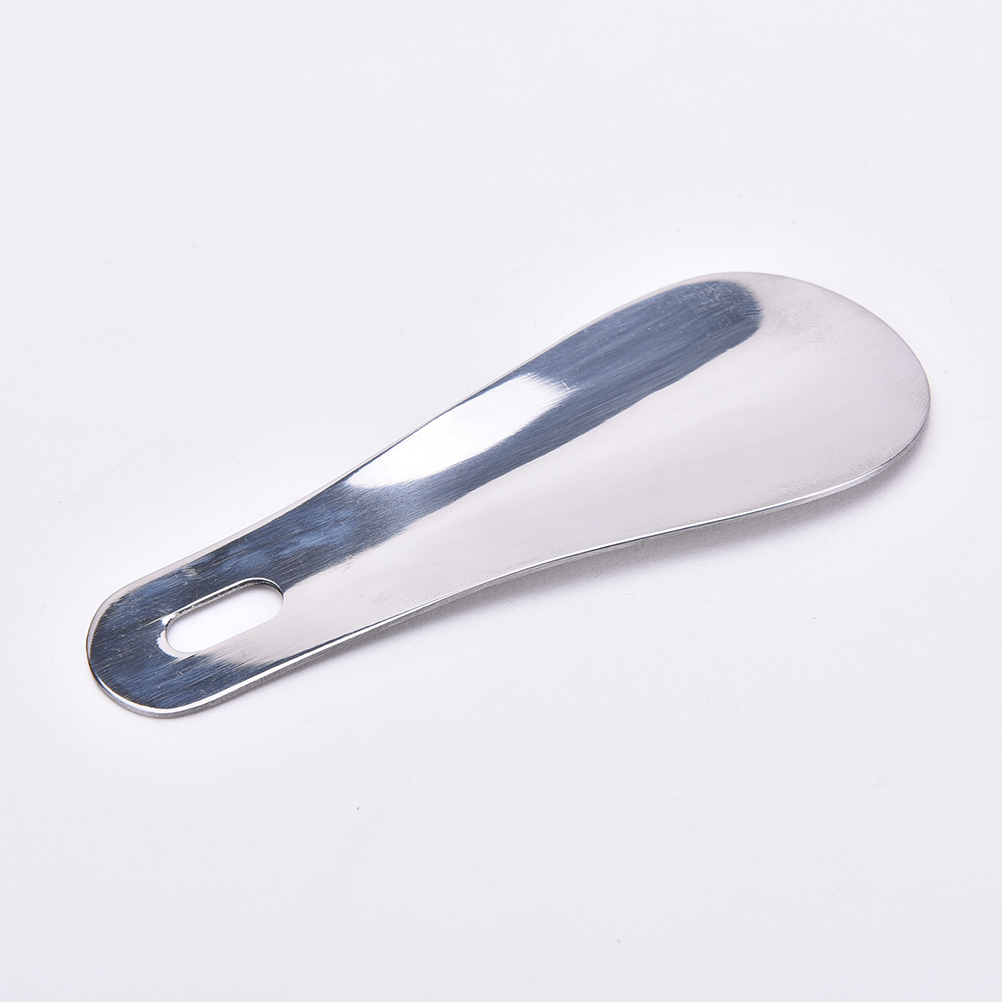1PCS 10cm Spoon Shoehorn Professional Shoehorn Stainless Steel Metal Shoe Horn Shoes Lifter Tool
