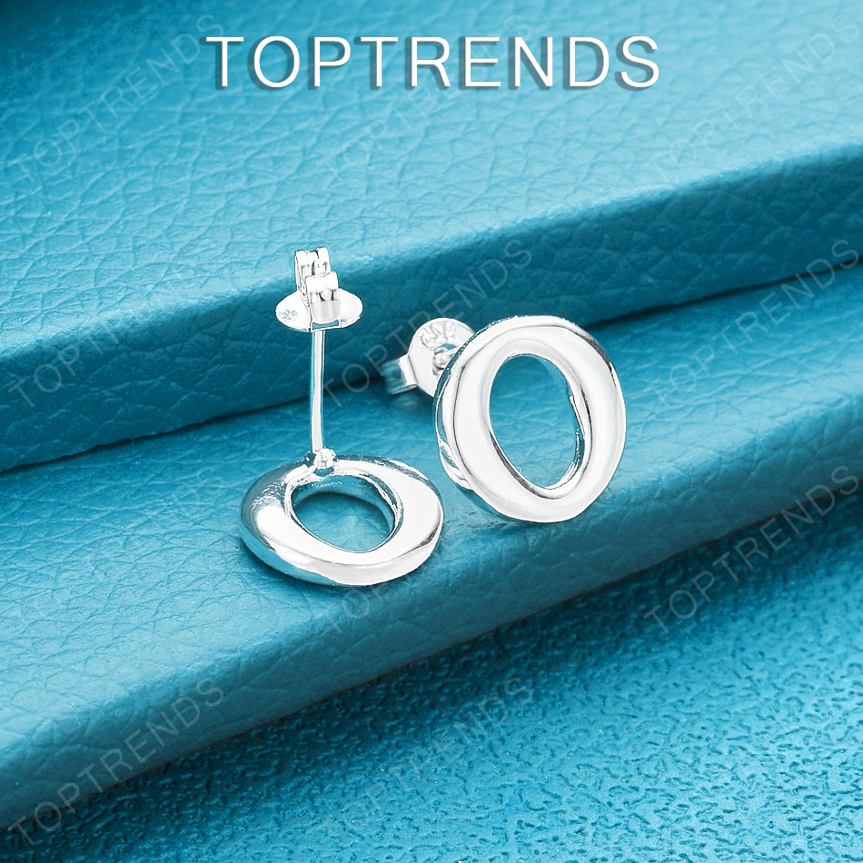 Original 925 Sterling Silver Minimalist Spirit Snake Hoop Earrings For Women Fine Birthday Jewelry