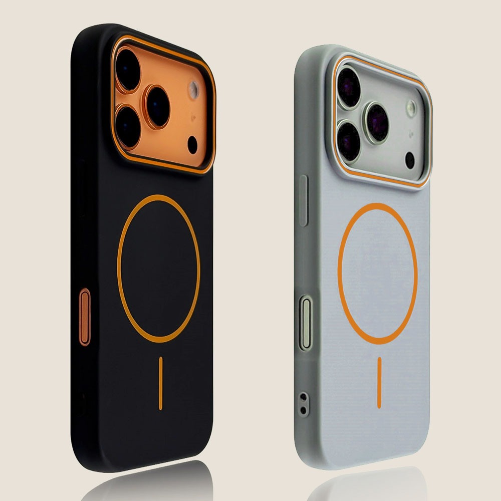 Luxury Magnetic Matte Soft Phone Case For iPhone 17 Pro Max 16 15 14 11 12 13 17 Shockproof MagSafe Wireless Charging Cover