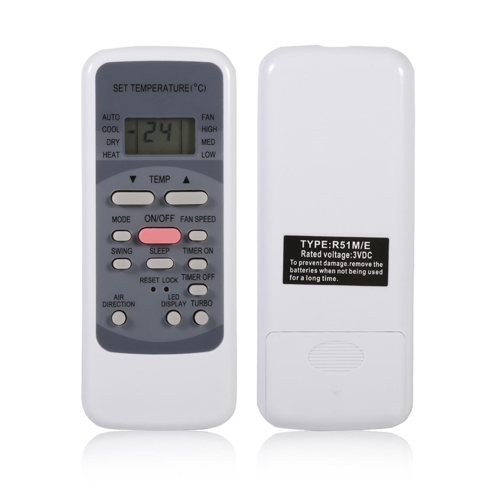 New Fashion Air Conditioner Remote Control Replacement Universal Controller For R51M/E