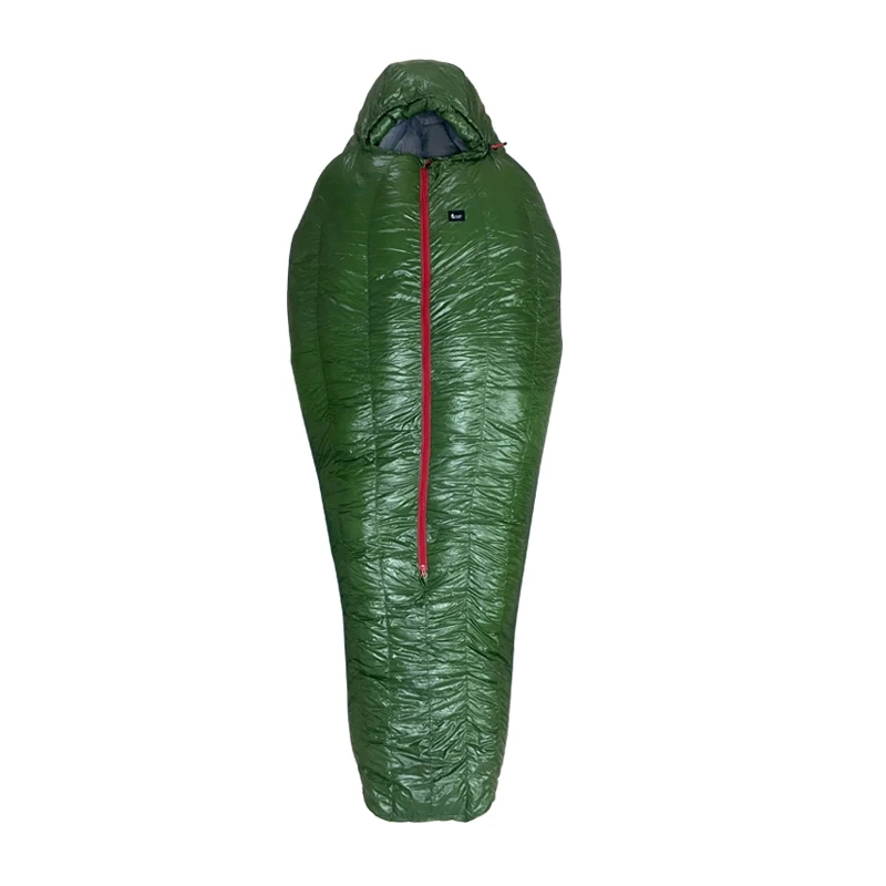 FLAME'S CREED 20D Sleeping Bag Outdoor Camping Mummy Down Sleeping Bag Ultralight Trekking Mountaineering Sleeping Bag