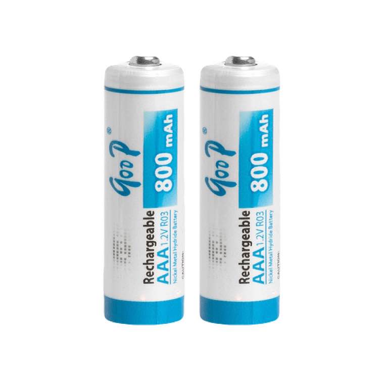 Goop AA Rechargeable Battey 800 Mah (2 Pcs)