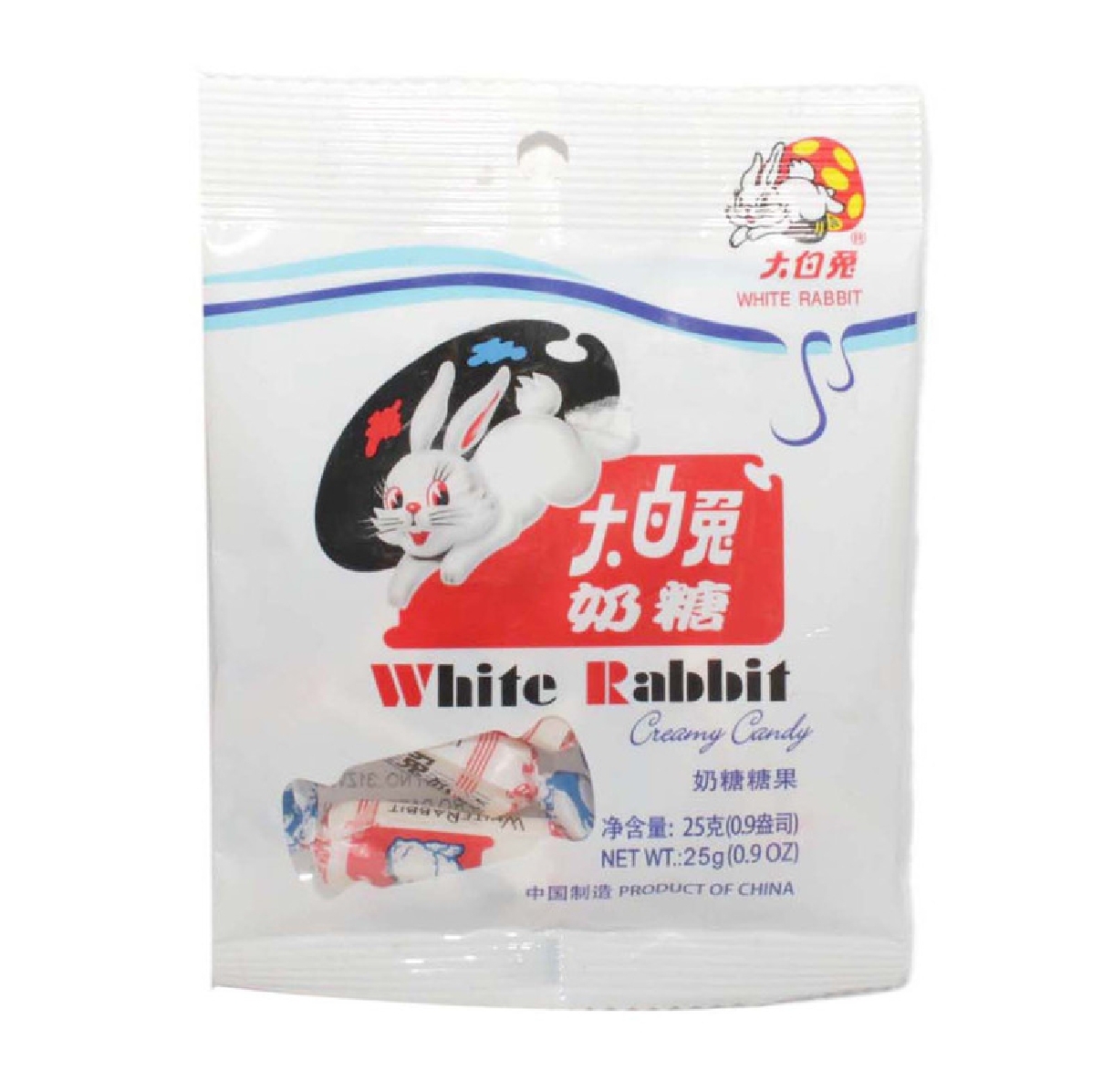 White Rabbit Creamy Candy Chocolate 25 Gm (Pack of 1/2/3)