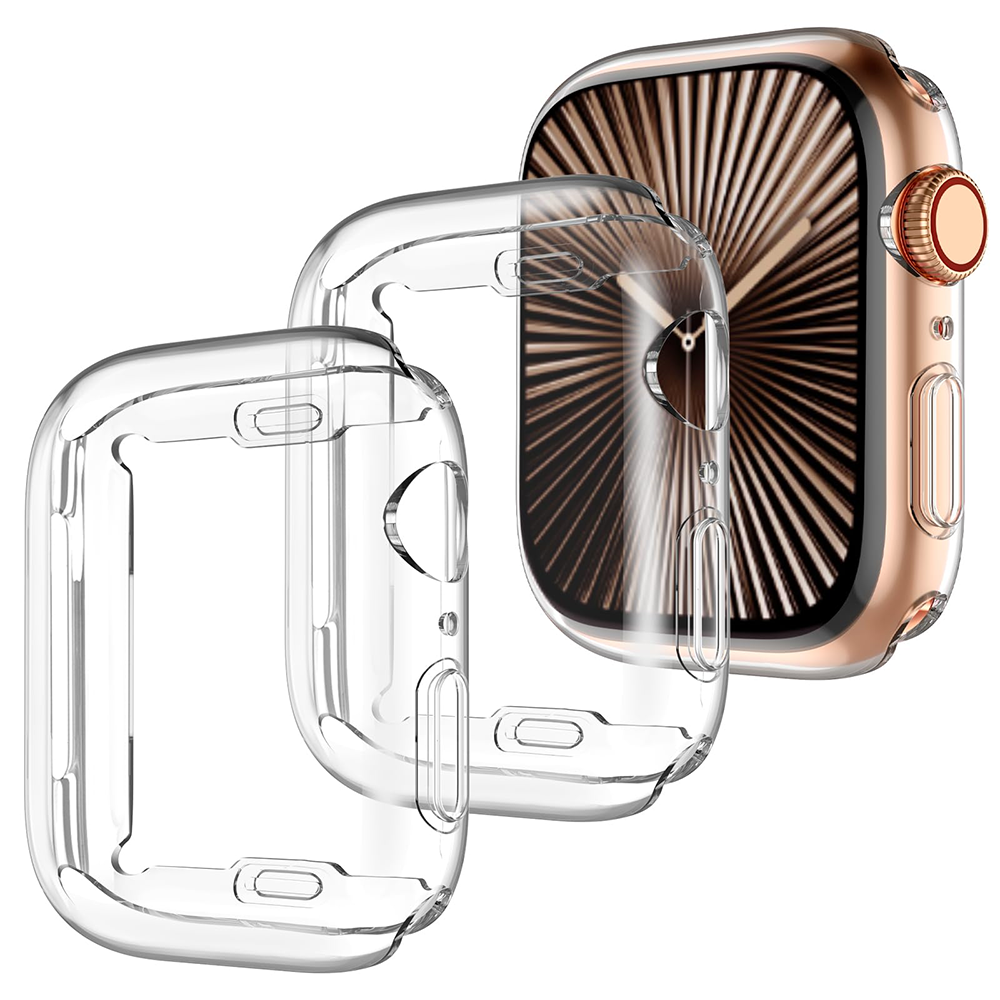 TPU Screen Protector Cover for Watch Series 11 10 9 8 7 SE 6 5 4 41mm 44mm 40 45mm 42 46mm Bumper iWatch Cases Accessories