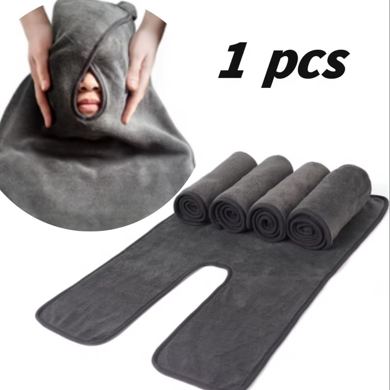 1/5 Pcs Professional Salon Towel - Microfiber & Absorbent U-Shape Towel for Beauty Quick Dry | Ideal for Facial, Spa & Massage