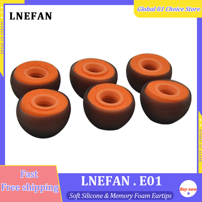Memory Foam Earphones Silicone Case In-Ear Covers Earbud Tips Ear Caps Eartips Pads Cushion For IEMs