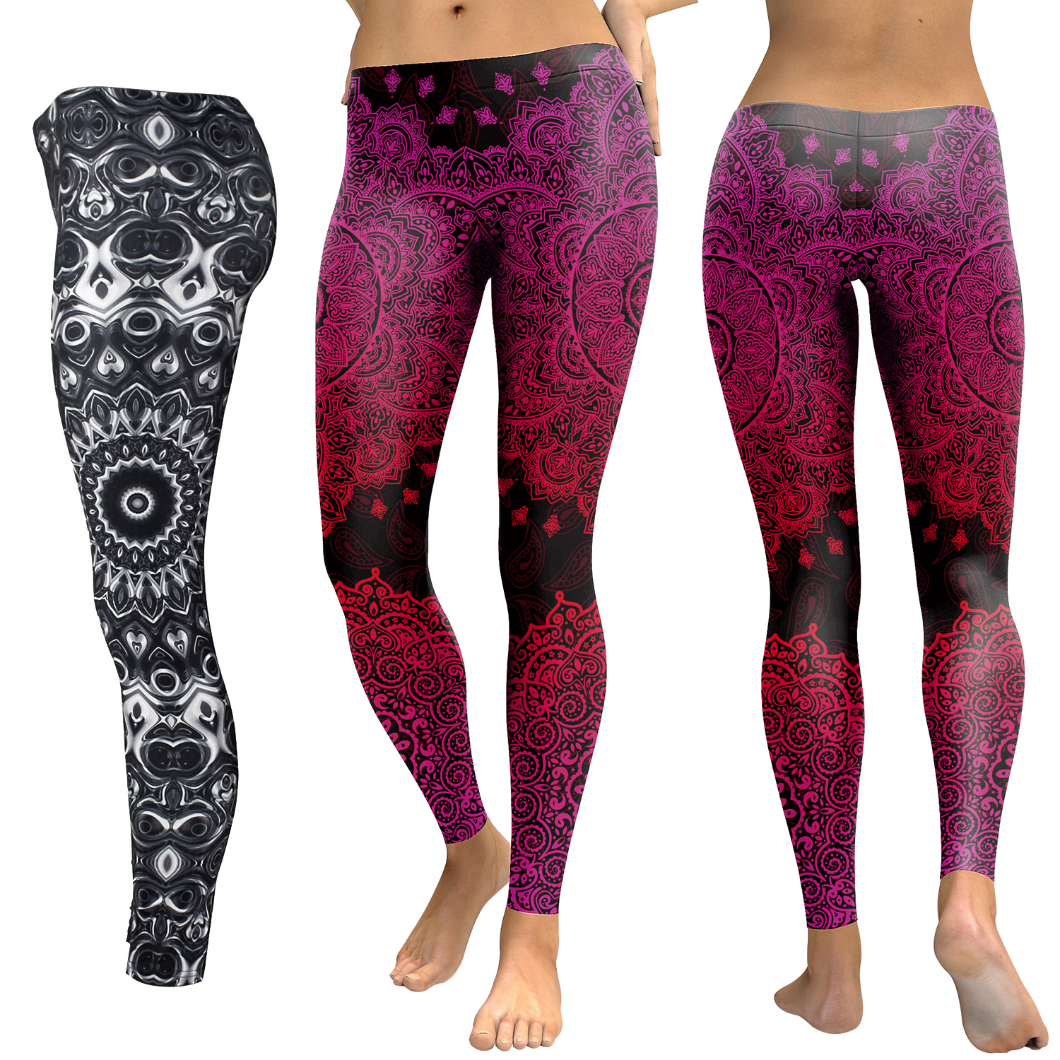 Cheap Women's Clothing With Yoga Pants Mid Waist Yoga Elastic Slim Fitness Gym Sport Workout Women Leggings autumn