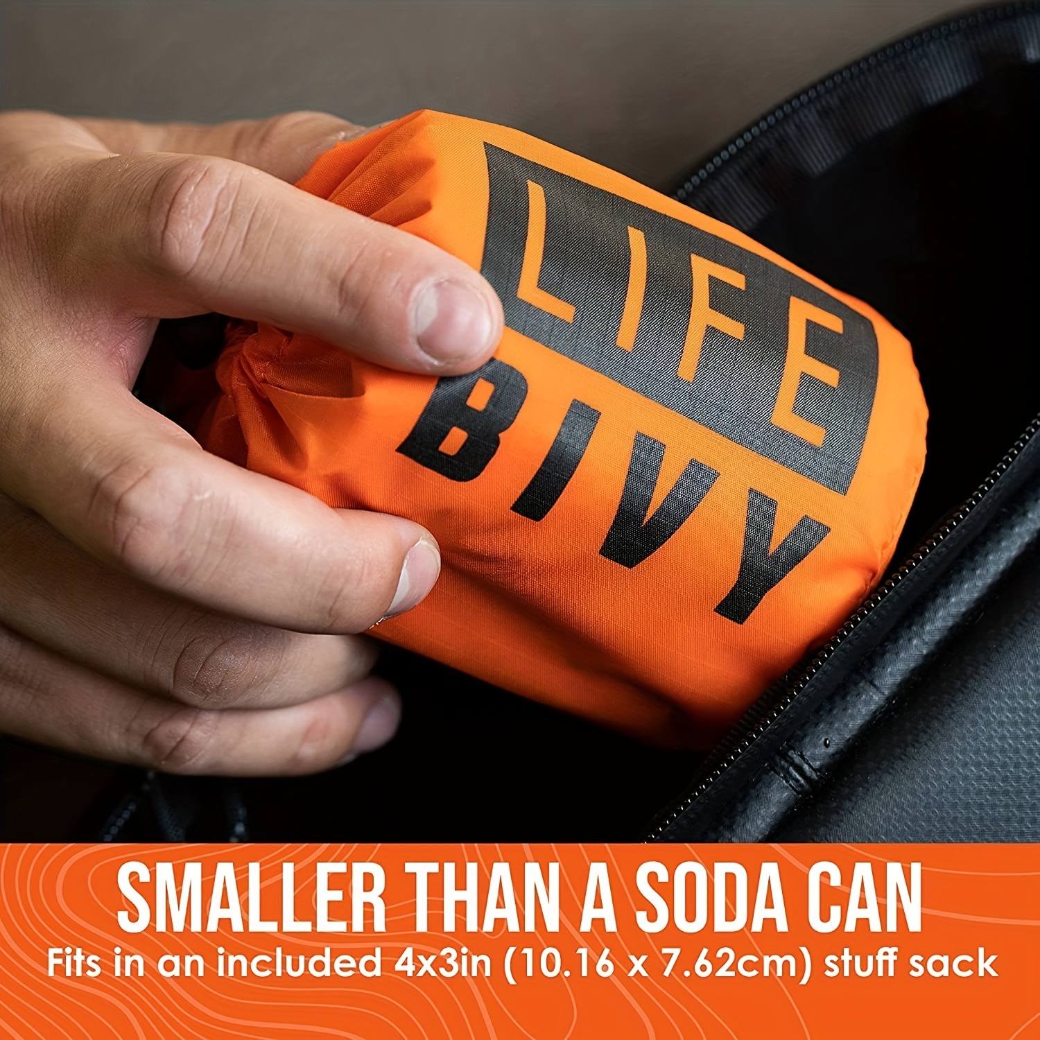1PC Portable Waterproof Emergency Survival Sleeping Bag Outdoor Edc Camping Gear Thermal Sack First Aid Rescue Kit