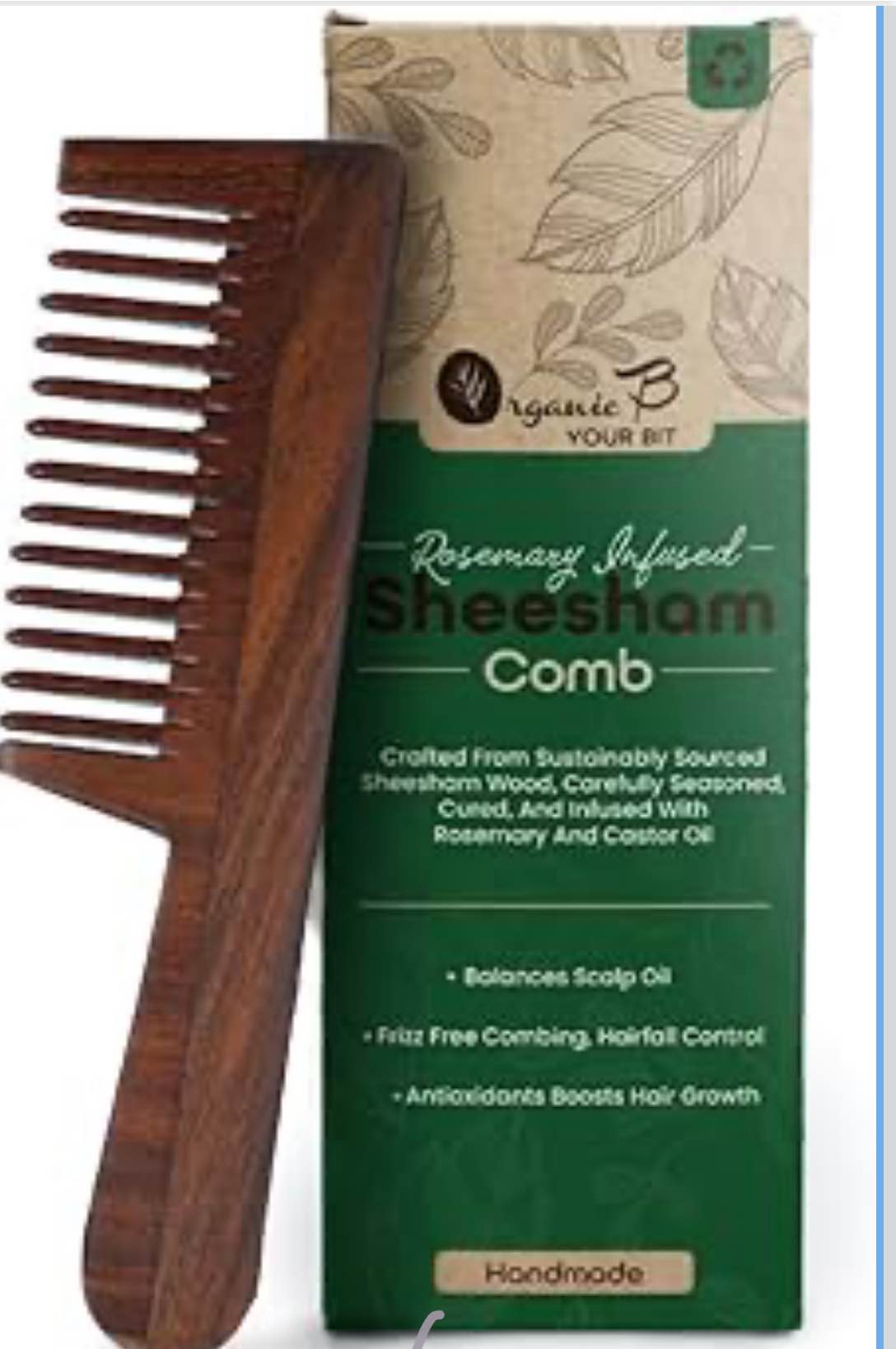 Seesham wood comb