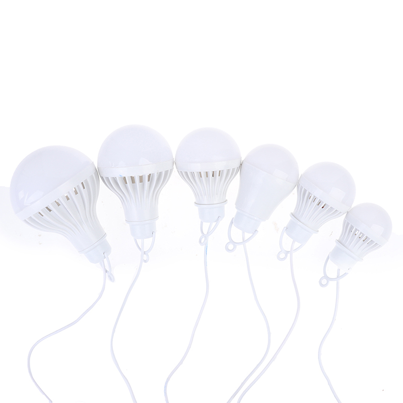 5V 3W-12W USB Bulb Light portable Lamp LED for hiking camping Tent travel Work