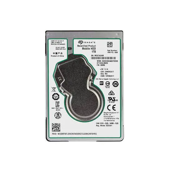 1tb Internal Seagate Harddisk Drive For Laptop ,pc ,Playstation