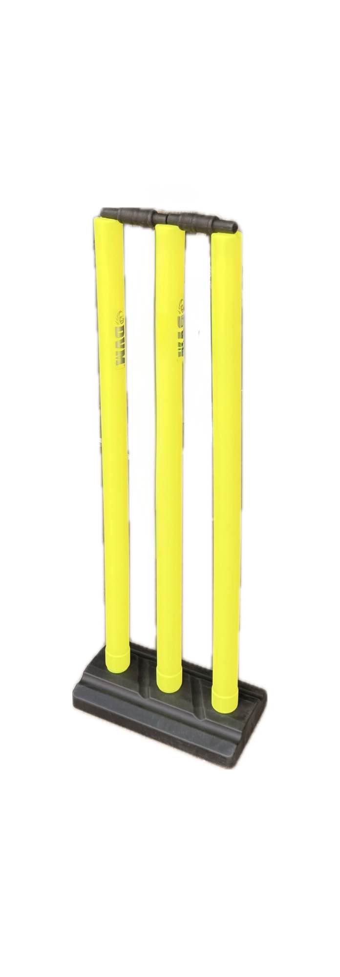 Premium Quality Plastic Cricket Stump Set With Base And Bails