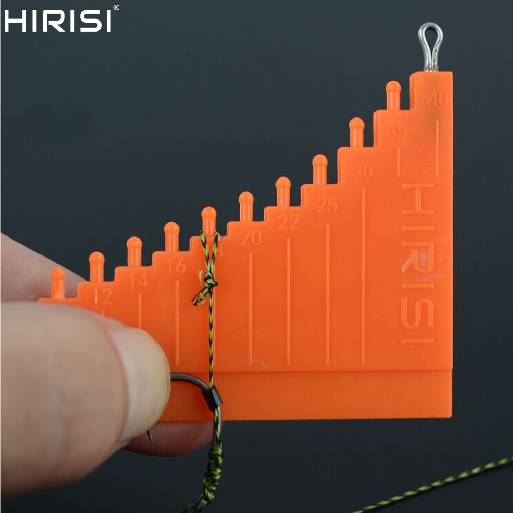 Hirisi 1 x Carp Fishing Hook Knotting Tool Hook Tier Hair Rig Making For Hook Link Fishing Tackle Accessories