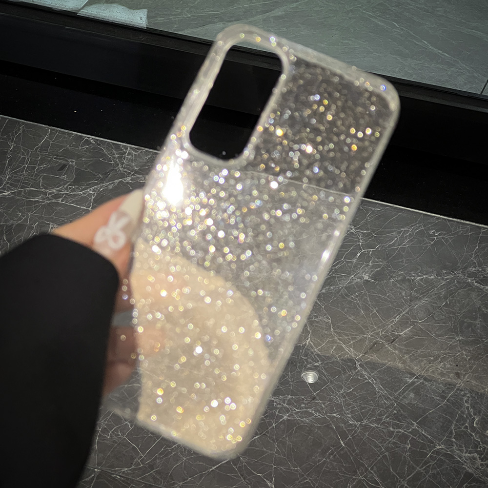 Luxury Bling Glitter Clear Case For Samsung A57 A56 A55 A54 A37 A36 A35 A26 A25 A24 A17 A16 A15 A12 A07 A06 A05S Soft TPU Cover