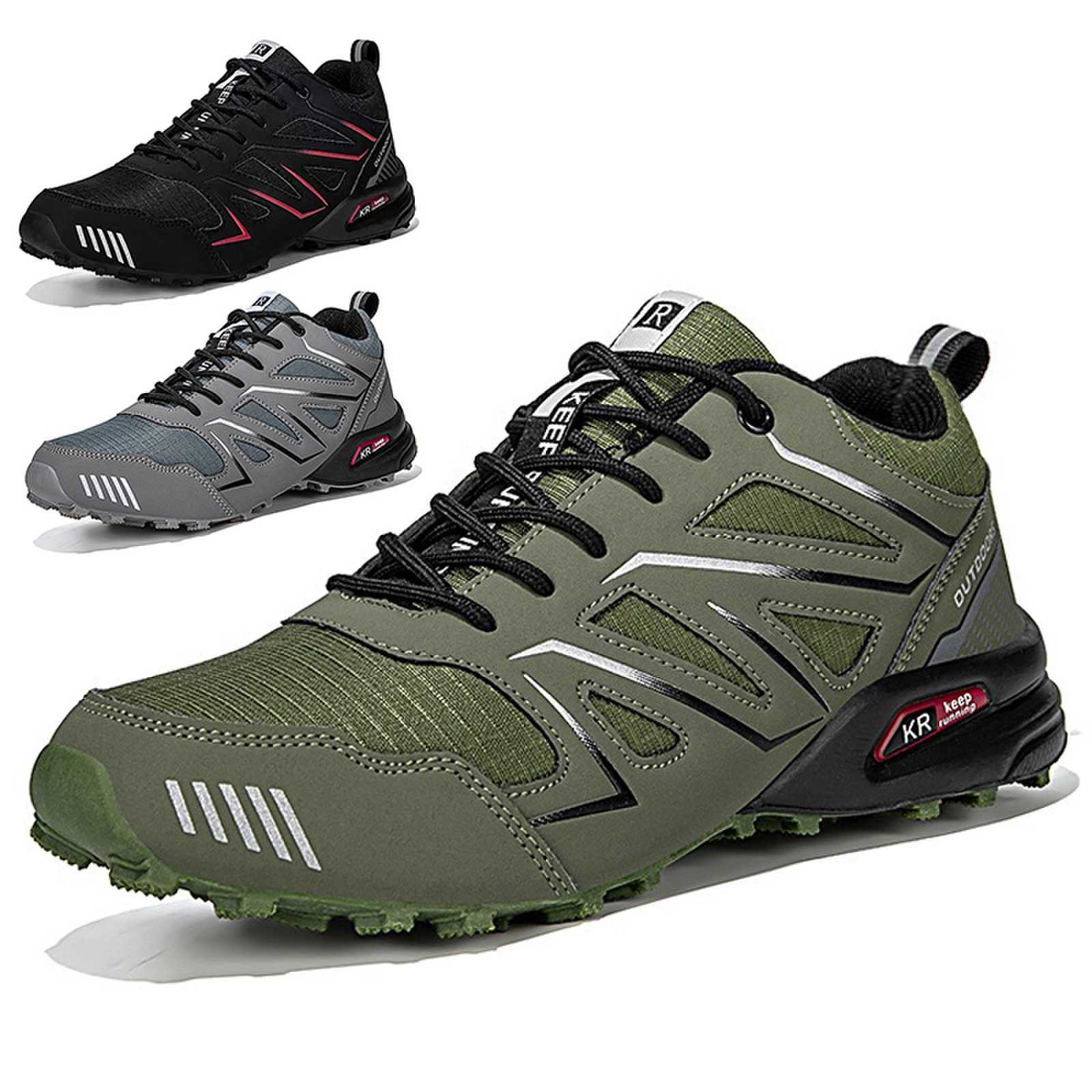 Waterproof Hiking Shoes Men‘s Outdoor Trekking Sneakers Mountain Climbing Camping Trainers Hunting Boots Bike Shoe Male