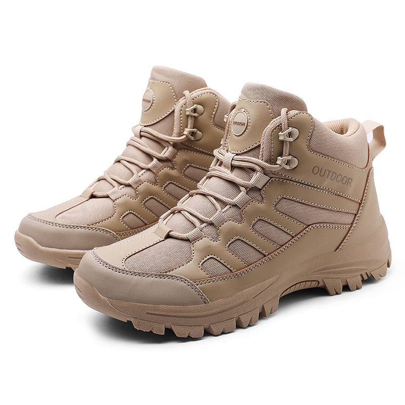 Men Tactical Boots Male Shoes Waterproof Outdoor Women Unisex High Quality Training Ultrallight Camping Safety