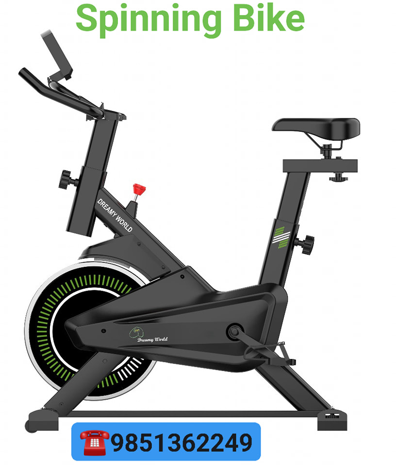 Dreamyworld Heavy Spinning Bike Gym Cycle Home Exercise Comfortable Seat