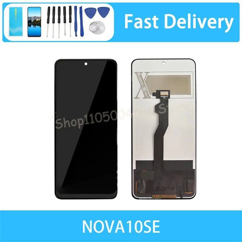 6.6'' TFT Screen No Frame For Huawei Nova 10 SE Display Touch Screen Digitizer Assembly Replacement Parts