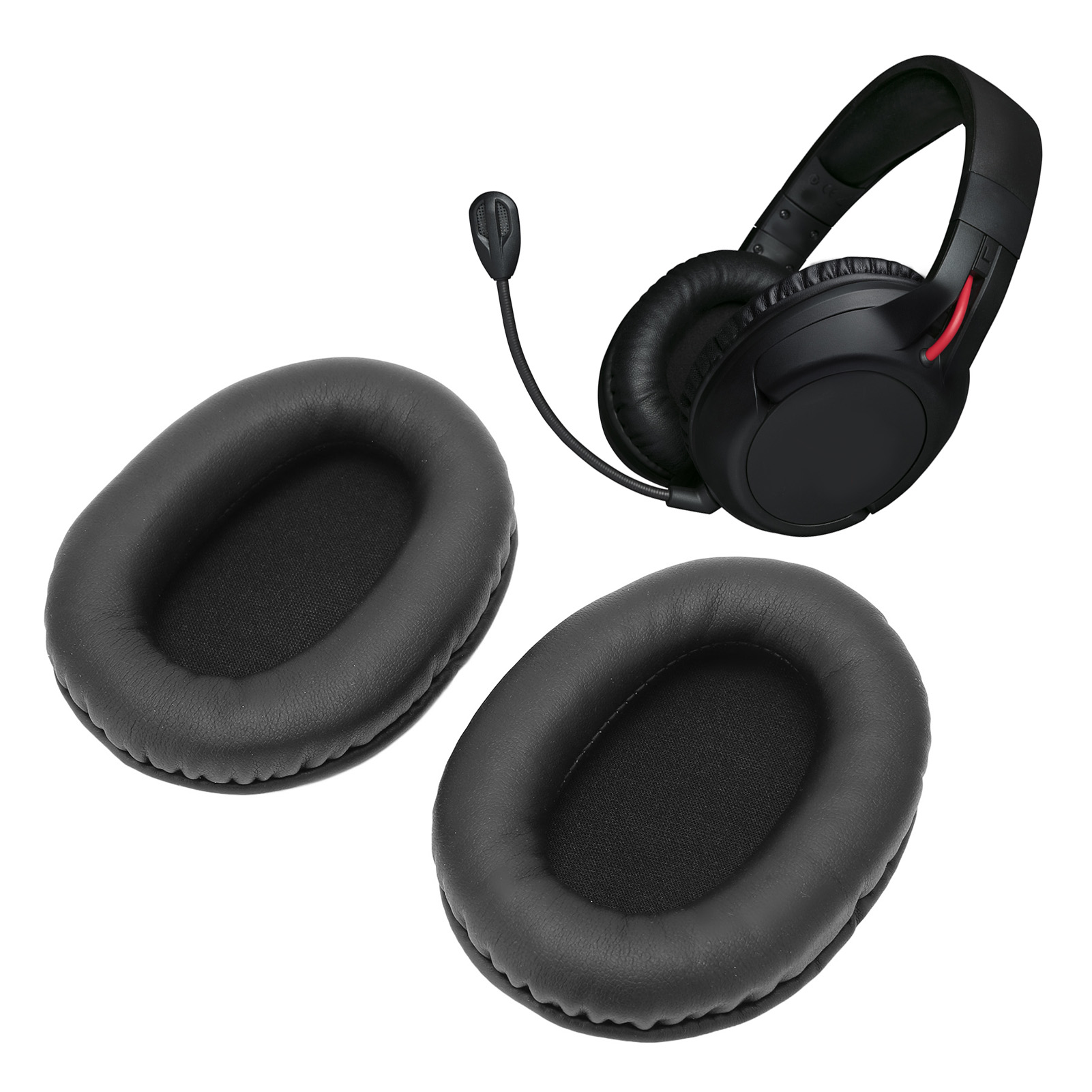 Headphone Ear Pads Soft Breathable Replacement Headset Ear Cushions for Kingston HyperX Cloud Flight