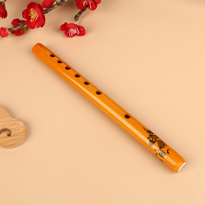 NEW Traditional 6 Hole Bamboo Flute Clarinet Student Musical Instrument Wood AU