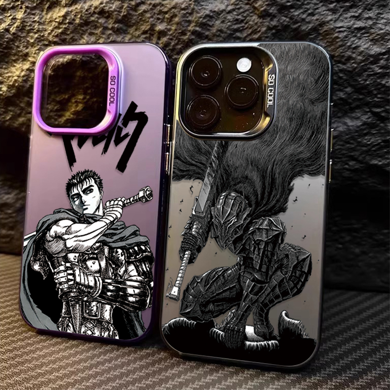 Berserk Guts Hot Blood Anime Case for POCO X7 X6 X5 X3 NFC F7 Ultra F6 F5 Pro F4 F3 GT M5S C65 C75 M3 M4 M5S M6 Pro 4G 5G