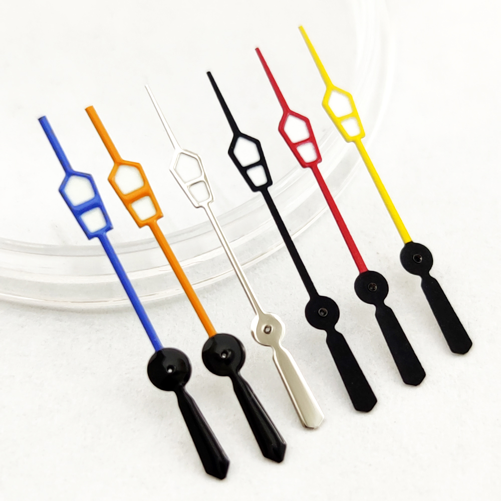 NH35 hands Seconds hand triangle watch hands green luminous hands watch parts replacement parts NH35 watch watch accessories