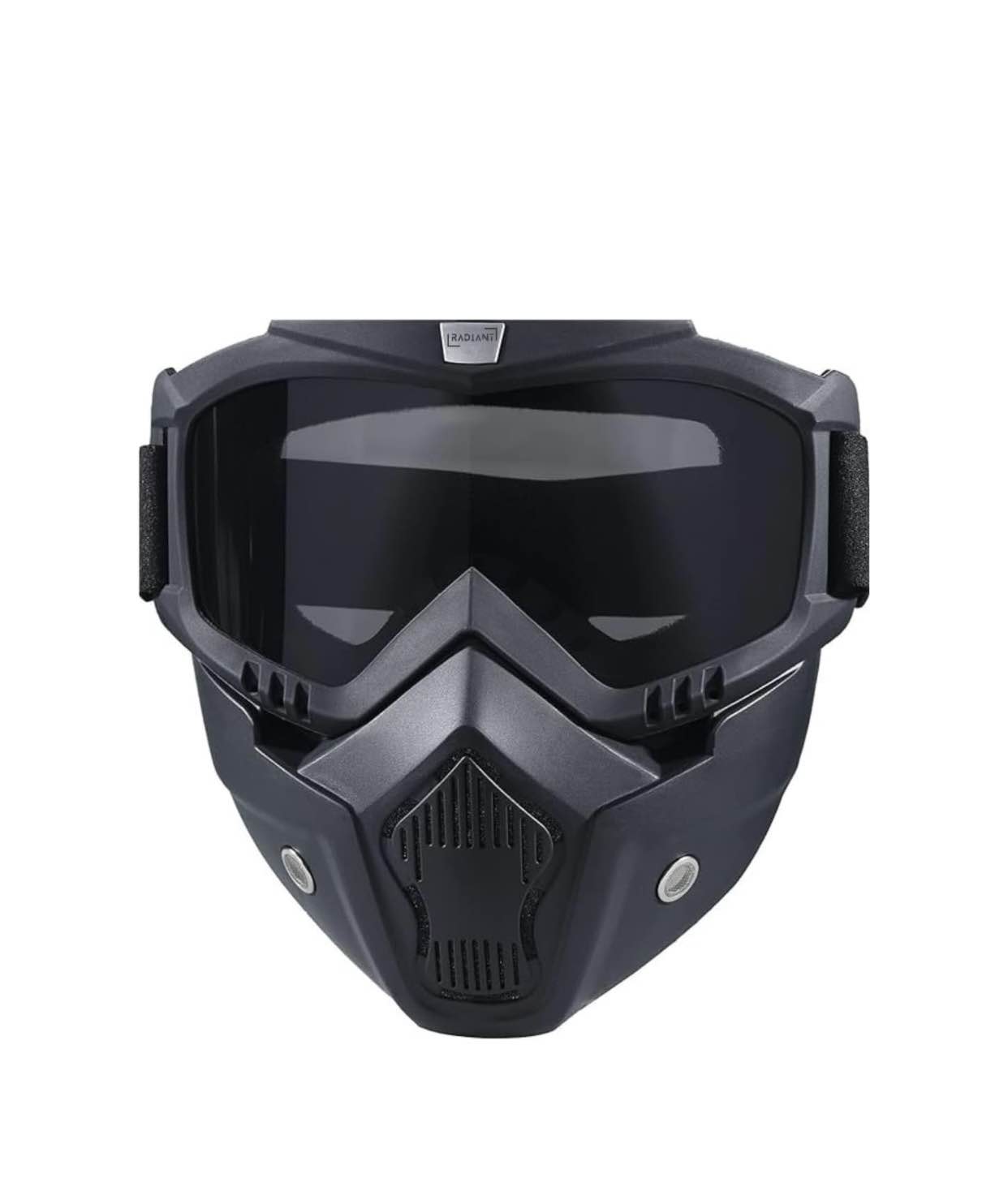 Face Mask for Bikers in Riding UV Protected Full Face Mask Balaclava for Men Black Mask for Bike Riding & Cycling, Full Face Helmet Mask for Men (Goggle Glass (Pack of 1))