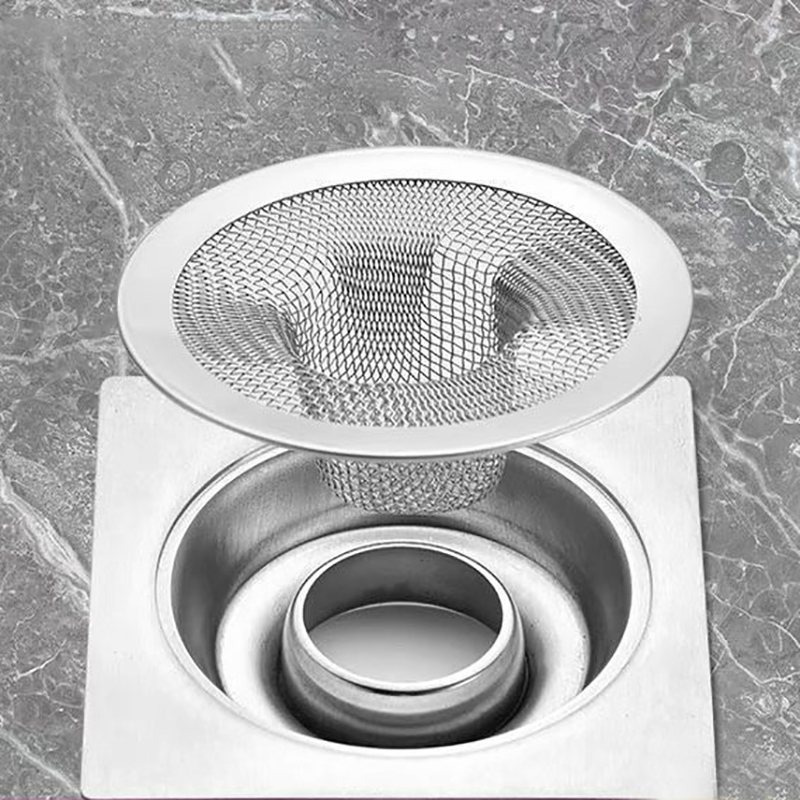 1Pc Stainless Steel Kitchen Water Sink Filter Bathroom Drain Filter Net Shower Hair Catchers Stoppers Kitchen Accessories