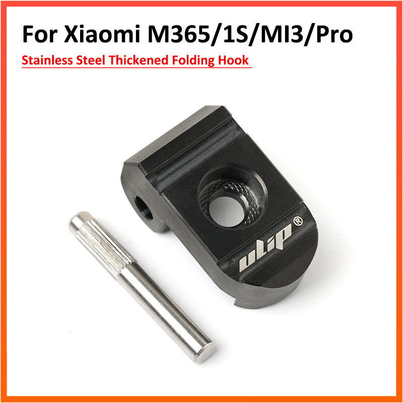 Stainless Steel Folding Hook For Xiaomi 1S Pro M365 Electric Scooter Kickscooter Hinge Reinforced Bolt Lock Screw Parts