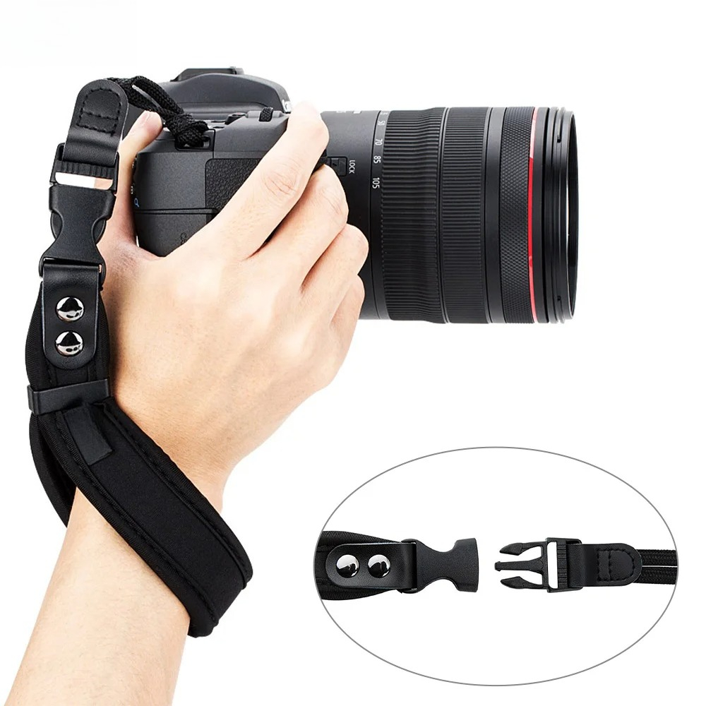 Quick Release Neoprene Wrist Strap - Adjustable Camera Hand Strap for A7M5/A7V Olympus