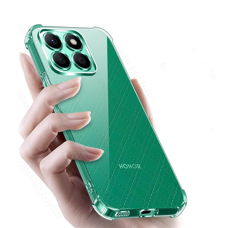 Shockproof Silicone Soft Case For Honor X6 X6s X6A X8 X8A Honor 70 lite Ultra Thin Clear Back Cover Shell