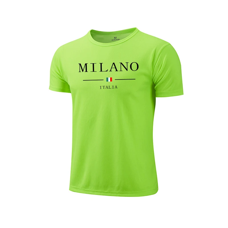 Men's Athletic Gym Training Top Simple Quick Dry Moisture Wicking Compression T-Shirt Soccer 2026 Summer Jersey Running Jogging